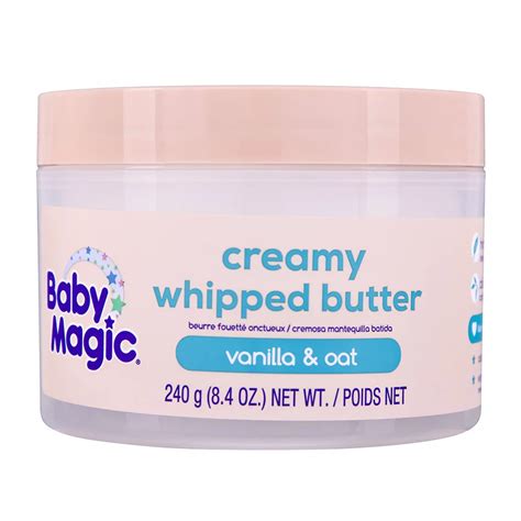 Baby magic creamy whipped butter vanilla and oat